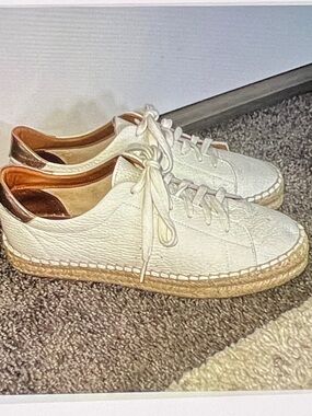 Leather Espadrilles Sneaker